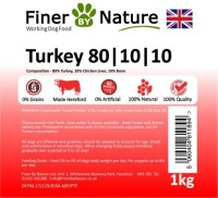 Finer By Nature Turkey 80/10/10 Mince Raw 1kg